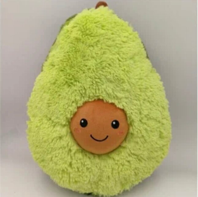 Мягкая игрушка-подушка «авокадо» 80 см