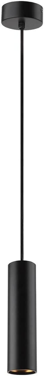 Светильник подвесной/ подвес ЭРА PL1 GU10 BK Люстра потолочная светодиодная GU10, D80*300мм, L1000мм, max 50Вт, черный - фотография № 3