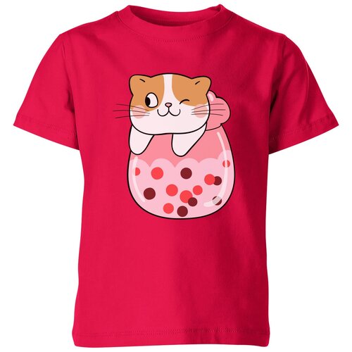 Футболка Us Basic, размер 14, розовый мужская футболка кот мороженое l синий