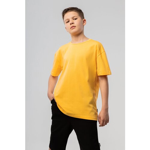 Футболка BODO, размер 152-158, желтый комплект одежды bodo размер 152 158 голубой