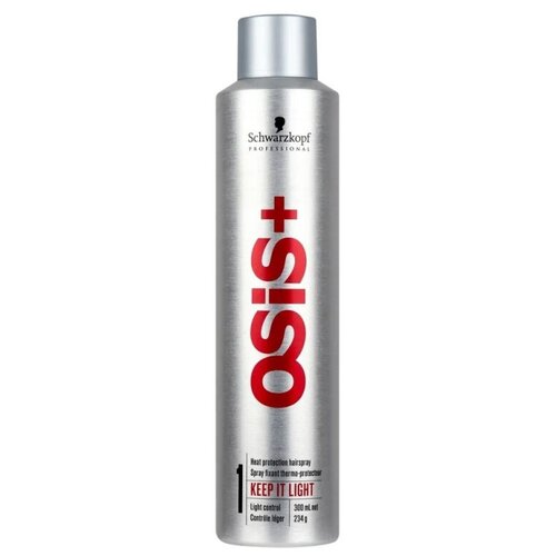 Лак для волос SCHWARZKOPF PROFESSIONAL OSiS Термозащитный, 300 мл schwarzkopf professional osis super shield термозащитный спрей для волос 300 мл