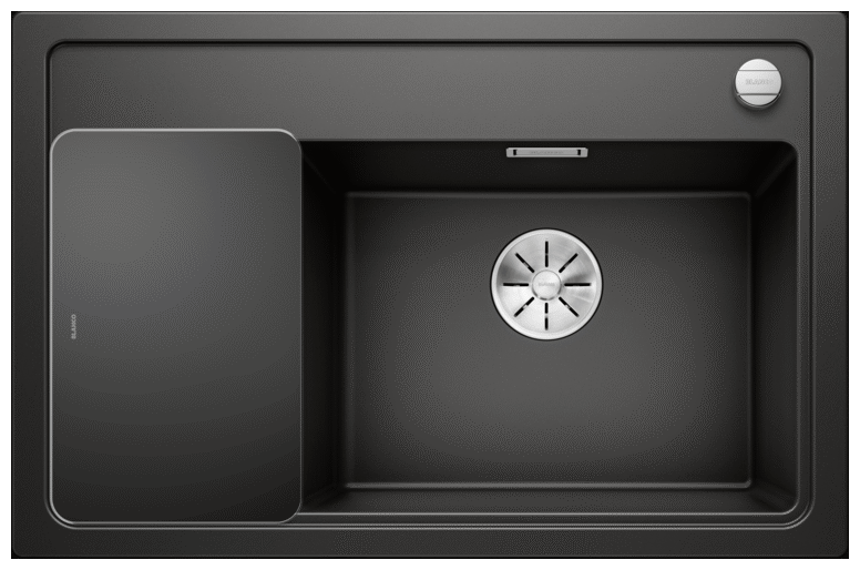 Мойка кухонная Blanco ZENAR XL 6S Compact (чаша справа) черный