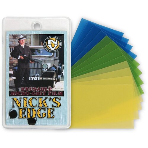 Набор микробумаги для полировки бильярдного кия Nick's Edge 1 шт. губка для чистки и полировки кия smoother