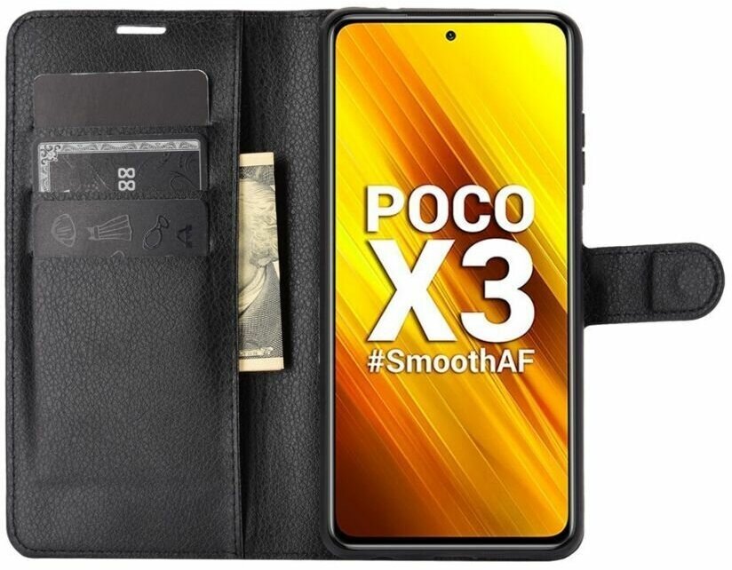 Brodef Wallet чехол книжка для Xiaomi Poco X3 NFC