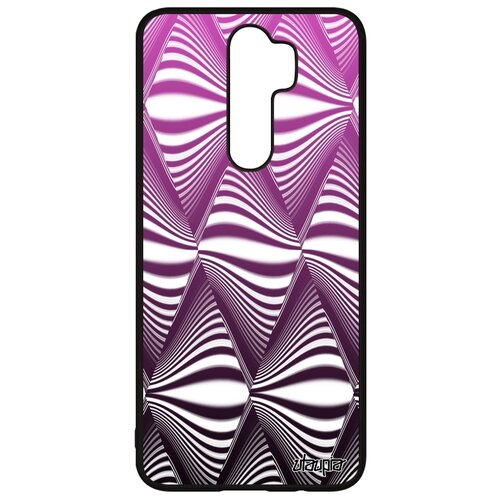 фото Чехол на мобильный xiaomi redmi note 8 pro, "иллюзия волны" графика ромб utaupia