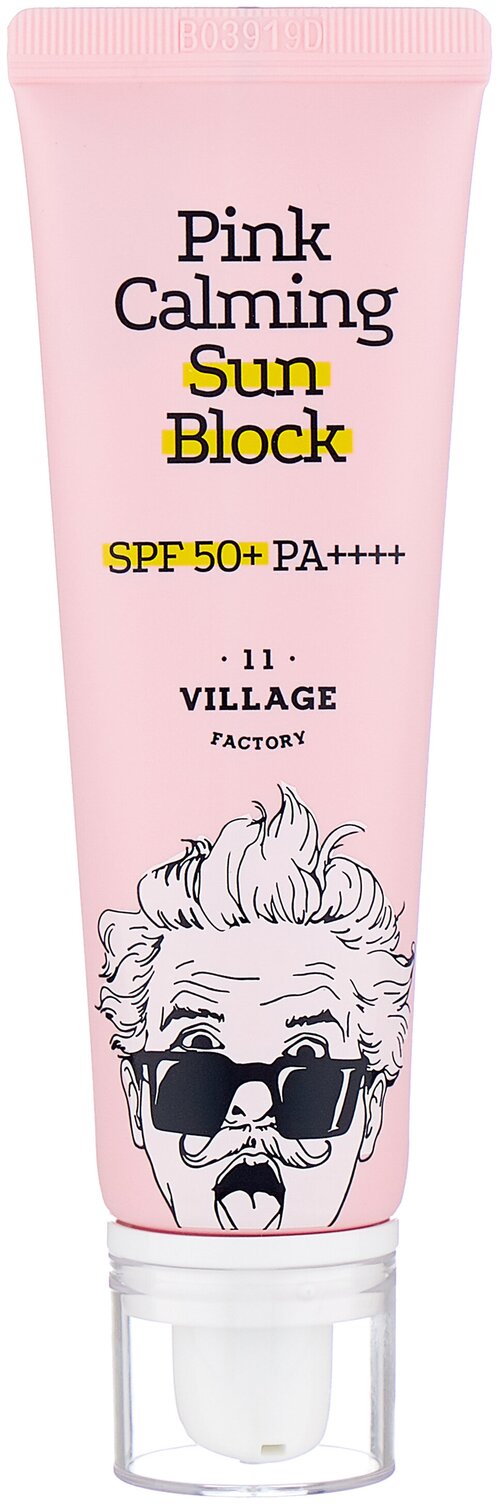 Village 11 Factory крем Pink Calming Sun Block SPF 50, 50 мл