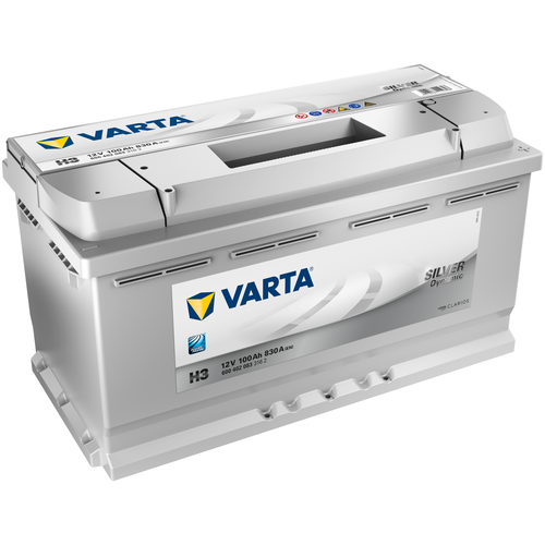 Аккумулятор автомобильный Varta Silver Dynamic H3 6СТ-100 обр. 353x175x190