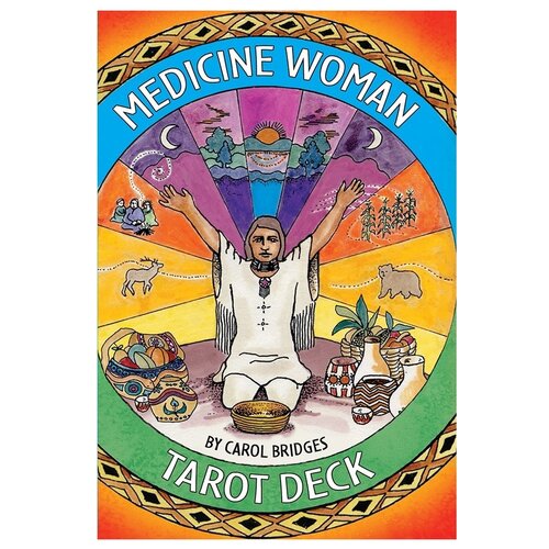 Гадальные карты U.S. Games Systems Таро Medicine Woman, 78 карт, 200 гадальные карты u s games systems таро aquarian 78 карт 200