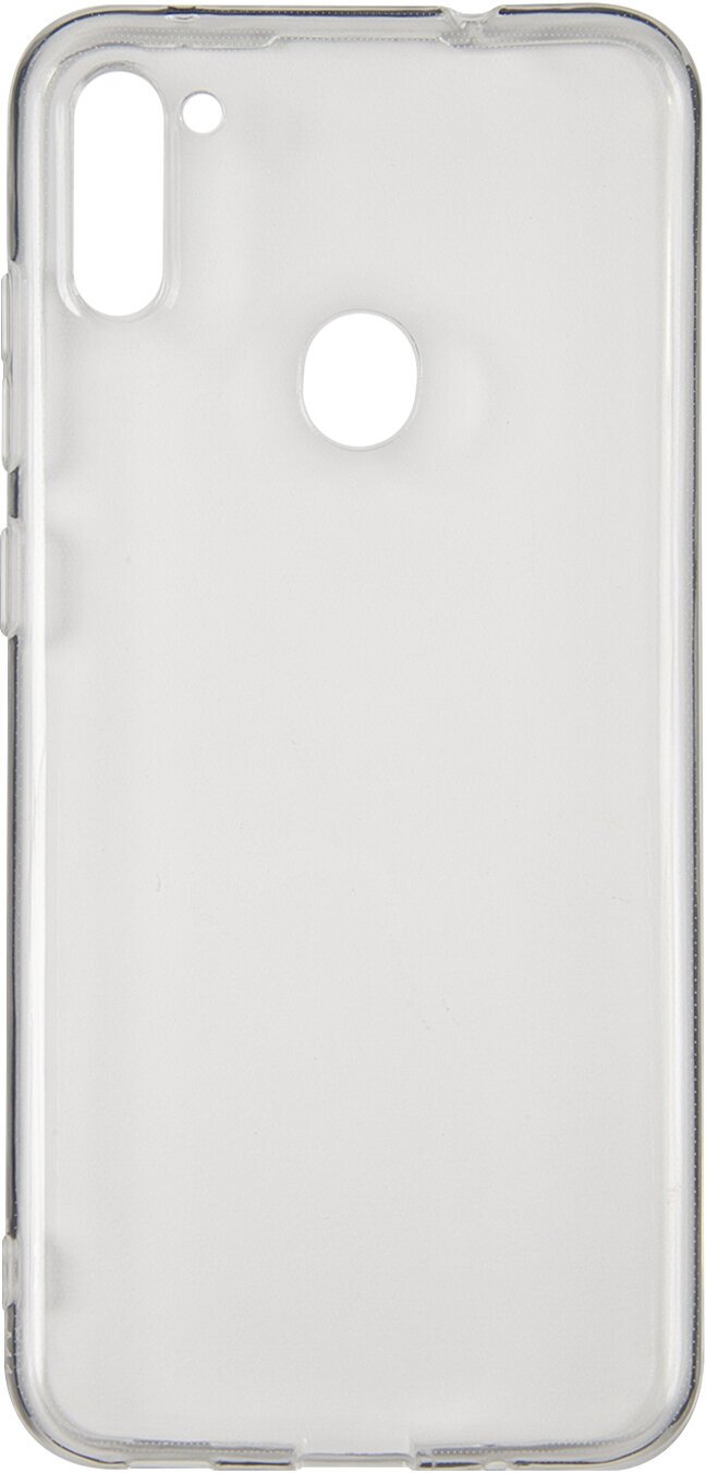 Защитный чехол-бампер на Samsung Galaxy M11; прозрачный/Накладка на Самсунг Гэлэкси М11/Силиконовый чехол на Samsung Galaxy M11/Накладка на смартфон/Samsung/Самсунг
