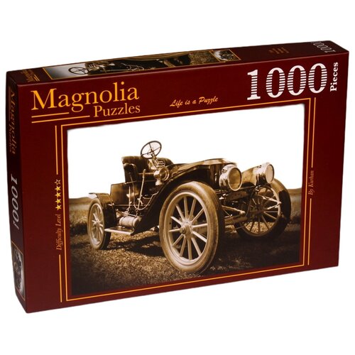 Пазл Magnolia 1000 деталей: Старинный автомобиль пазл старинный поезд 1000 элементов