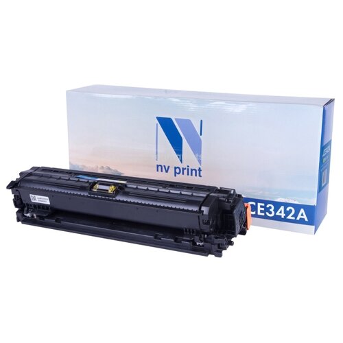 Картридж NV Print CE342A (651A) желтый для HP, 16000 стр, желтый картридж nv print ce342a 651a желтый для hp 16000 стр желтый