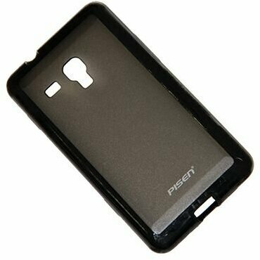 Чехол для Samsung S7530 задняя крышка пластиково-силиконовый Pisen <черный>