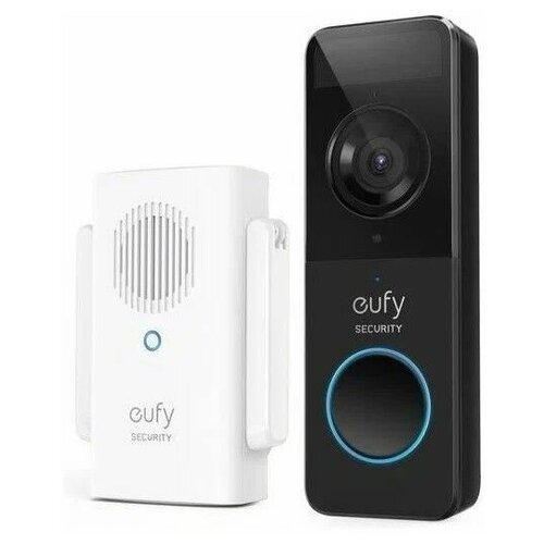 Видеоглазок, видеозвонок, домофон беспроводной Anker Eufy Doorbell Slim 1080p + Wi-Fi Doorbell Chime, (E8220)