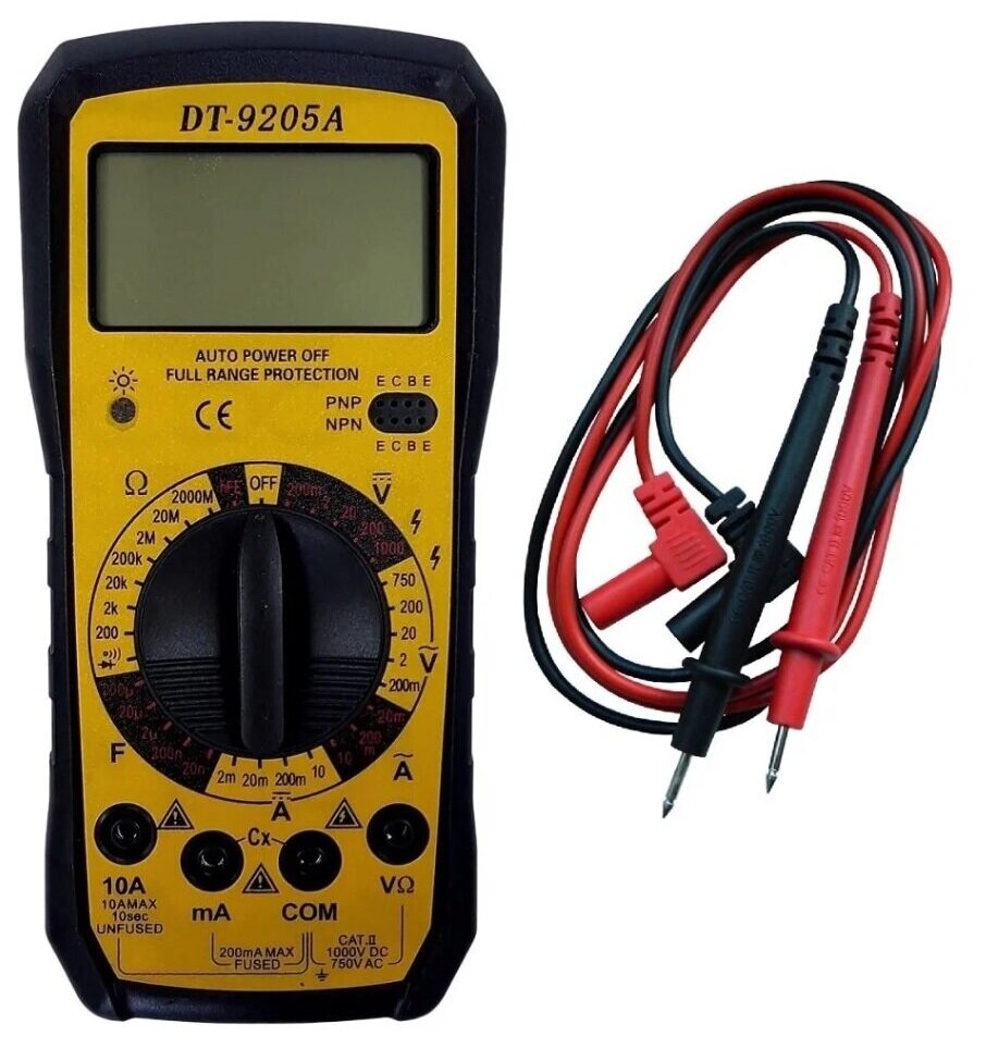 Мультиметр цифровой X-PERT DT-9205A