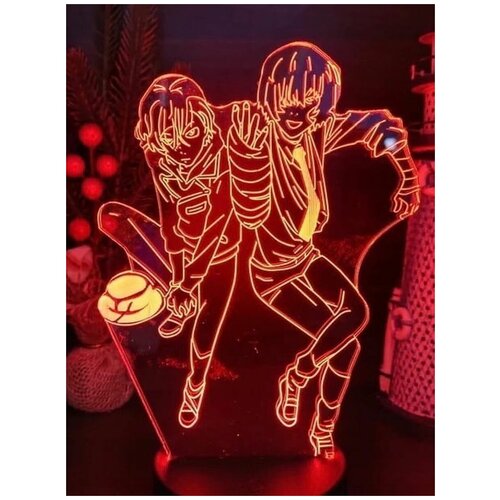 Ночник Бродячие псы Литературные Гении Дазай и Чуя аниме