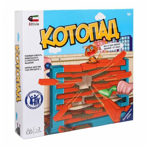 Игра настольная Attivio Котопад OTG0827384