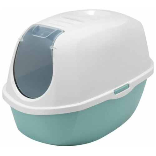Moderna Туалет-домик SmartCat с угольным фильтром, 54х40х41см, светло голубой (RECYCLED Smart cat) 1.2 кг