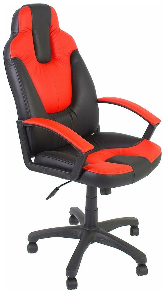 Кресло компьютерное Tetchair NEO (2) экокожа черный красный