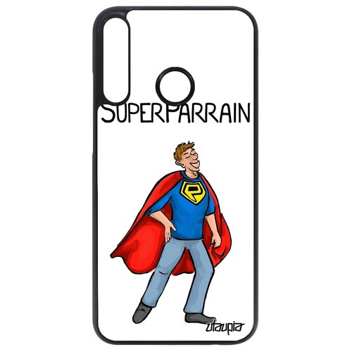 фото Чехол для p40 lite e, "суперкрестный" комикс шутка utaupia