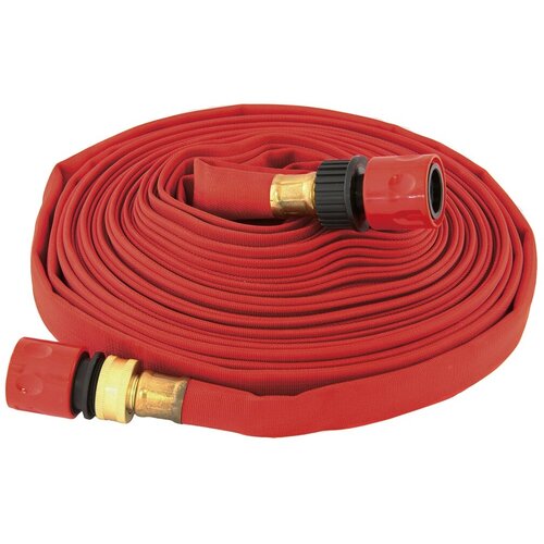 Шланг для полива Feona, тканевый с латунными фитингами, 22,5 м