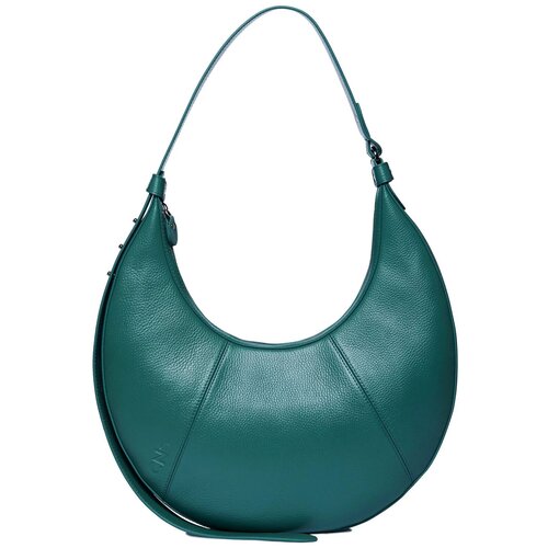 фото Женская кожаная сумка cns-coins une femme (бирюзовый) green smoke из натуральной кожи