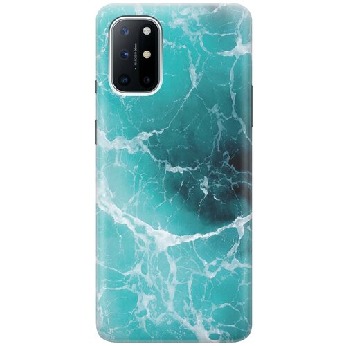 фото Cиликоновый чехол на oneplus 8t / ванплюс 8т с принтом "лазурный океан" gosso