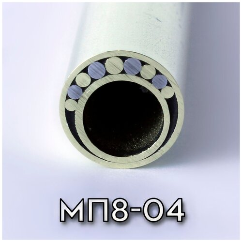 Мозаичный пин МП8-04 диаметром 8мм с темлячным отверстием 5мм, Заготовка для рукояти ножа, поделок, хобби, творчества!