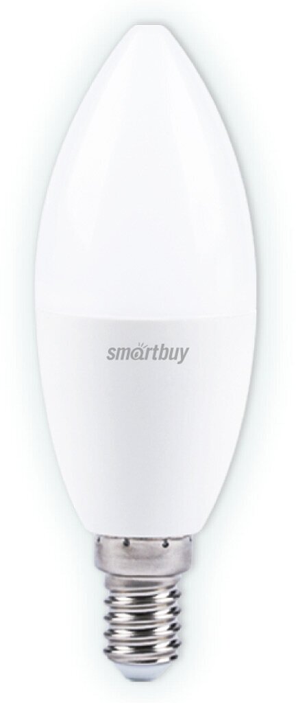 Светодиодная лампа (LED) SmartBuy C37 9.5W/6000/E14