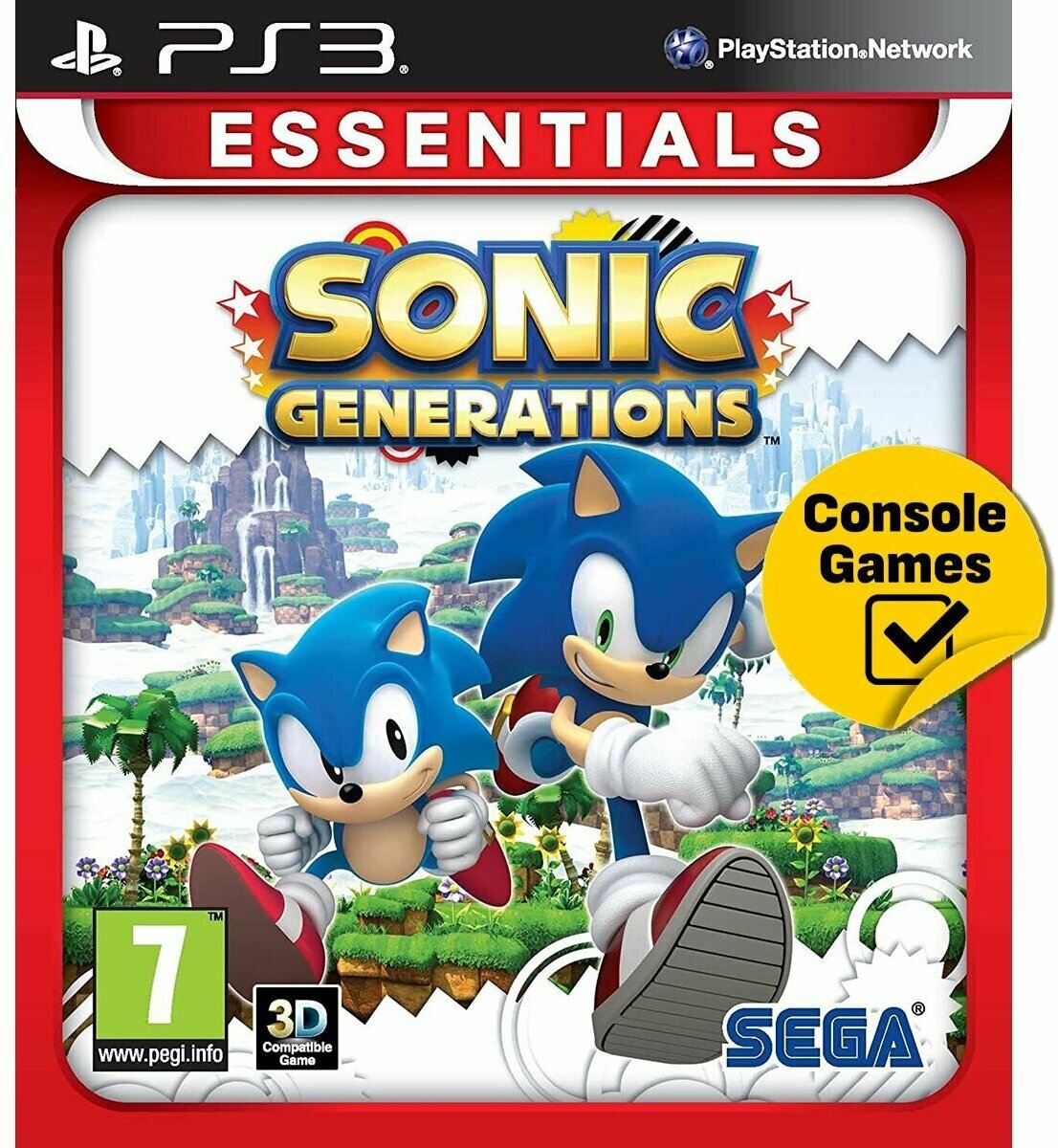 PS3 Sonic Generations (английская версия)