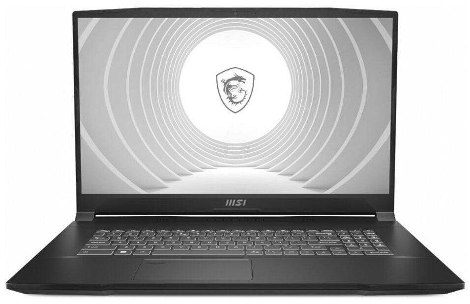 Ноутбук MSI CreatorPro M17 A12UIS, Core i7-12700H 2.3 GHz/17.3" FHD (1920*1080)/16GB (8GB*2)/1TB M.2 PCIe SSD/RTX A1000 GDDR6 4GB/Black/Win11Pro