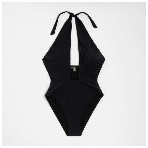 фото Купальный костюм слитный minaku цвет черный, р-р 46 9216489