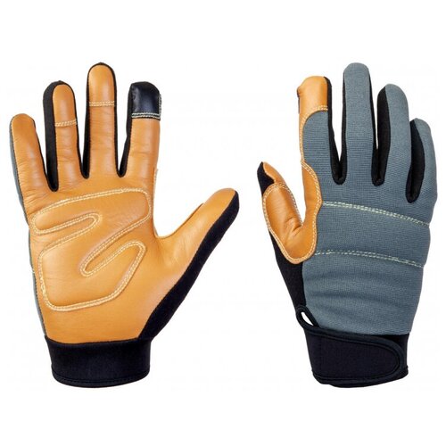Перчатки защитные антивибрац кожаные Jeta Safety JAV06-9 р. L