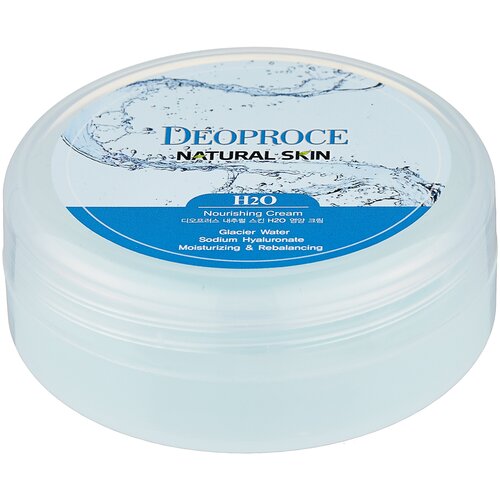 Крем для лица и тела увлажняющий DEOPROCE NATURAL SKIN H2O NOURISHING CREAM 100G 100 g.