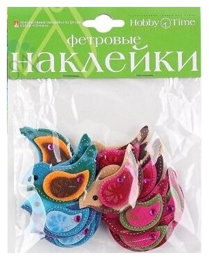 Декоративные наклейки из фетра 