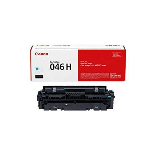 Canon 046H C (1253C002) картридж голубой (5000 стр) картридж easyprint lc 046h c 5000 стр голубой