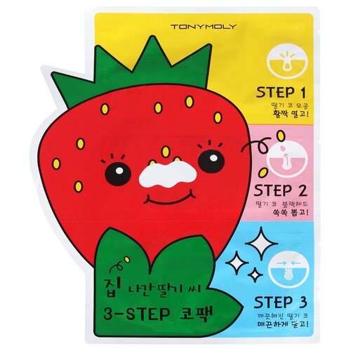 TONY MOLY набор Strawberry Seeds от черных точек, 6 г