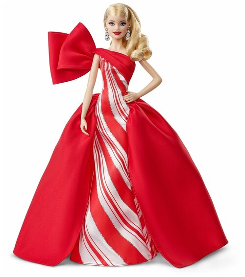 Кукла Barbie Праздничная 2019 Блондинка, 29 см, FXF01