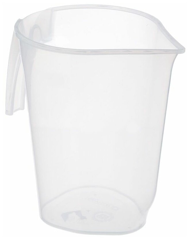 фото Кувшин 1,2л, пластик, без крышки