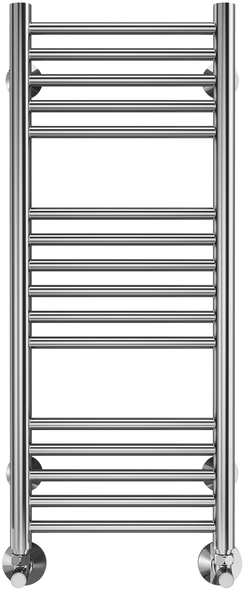 Полотенцесушитель водяной TERMINUS Аврора П16 300х800 мм нижнее подключение, хром