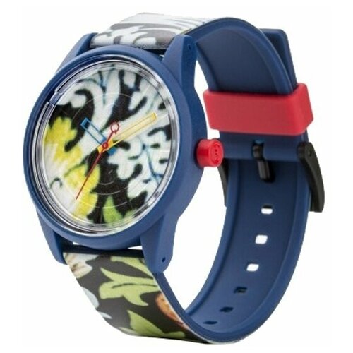 фото Наручные часы q&q японские часы наручные мужские q&q rp00j028y, черный, синий