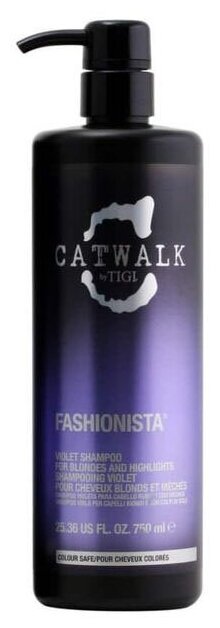 Catwalk by TIGI шампунь Catwalk Fashionista Violet for Blondes, 750 мл