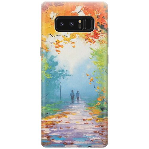 фото Cиликоновый чехол яркая осень на samsung galaxy note 8 / самсунг ноут 8 re:pa