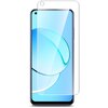 Защитное стекло на Realme 10 (Риалми 10) на Экран гибридное: пленка + стекловолокно, прозрачное силиконовая клеевая основа тонкое Hybrid Glass, Brozo - изображение