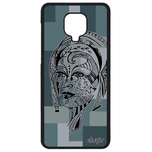 фото Чехол на мобильный xiaomi redmi note 9s, "портрет женщины" fleur лицо utaupia