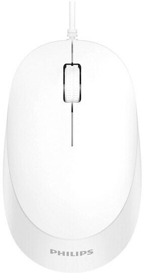 Philips Мышь Проводная Мышь SPK7207 3 кнопки, USB 2.0, 1200dpi, Белый