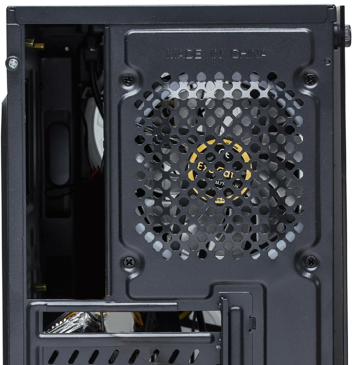 Корпус Minitower Exegate Mistery R3 mATX, без БП, черный EX294383RUS