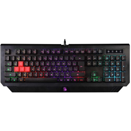 Клавиатура A4 Bloody B125N черный USB Multimedia for gamer LED 231500₽