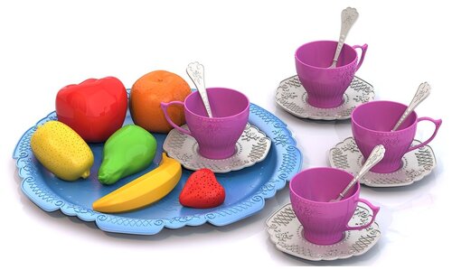 Набор продуктов с посудой Нордпласт Волшебная хозяюшка 623 разноцветный
