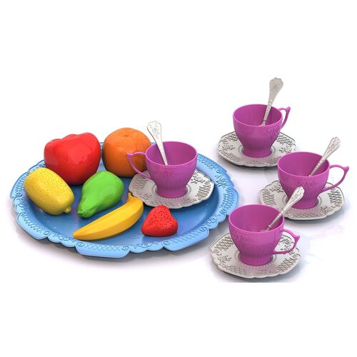 Набор посуды Нордпласт Волшебная хозяюшка 623 разноцветный набор продуктов с посудой 16 предметов