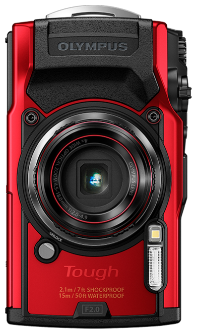 Фотоаппарат Olympus Tough TG-6 красный (V104210RE000) - фото №3
